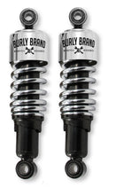 Cargar imagen en el visor de la galería, Burly Brand Dyna Shocks 10.5in - Chrome