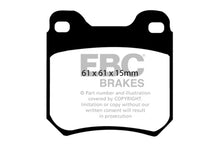 Cargar imagen en el visor de la galería, EBC 97-01 Cadillac Catera 3.0 Greenstuff Rear Brake Pads