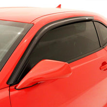 Cargar imagen en el visor de la galería, AVS 15-18 Ford Mustang Ventvisor Outside Mount Window Deflectors 2pc - Smoke