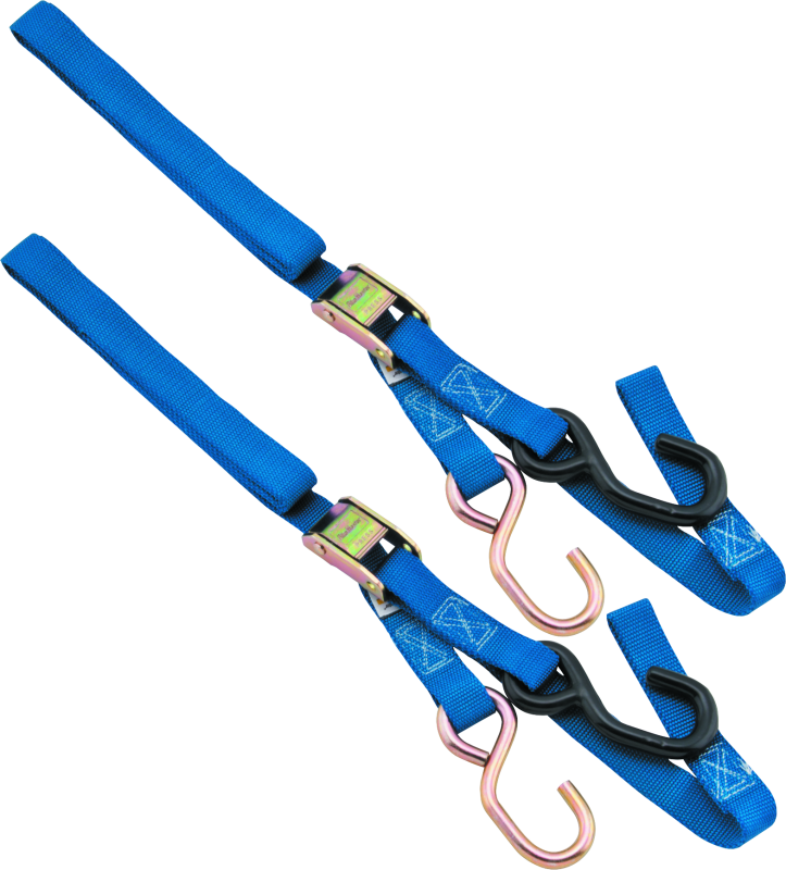 BikeMaster Tiedown Integrated Softhook - Blue