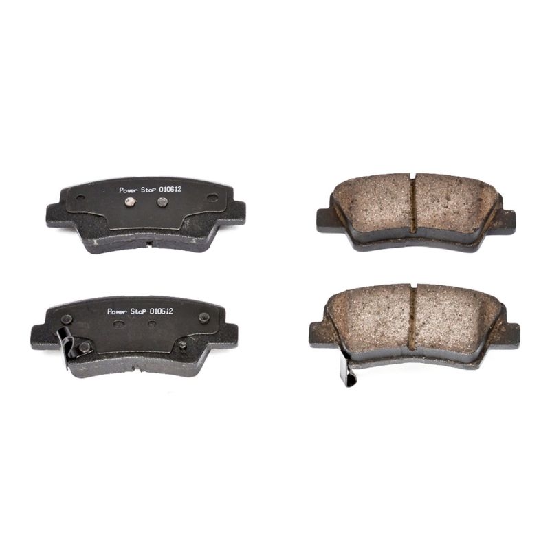 Power Stop 12-19 Hyundai Accent Rear Z16 Evolution Ceramic Brake Pads