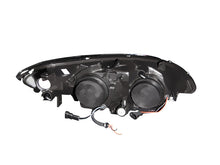 Cargar imagen en el visor de la galería, Faros delanteros con proyector ANZO 2004-2005 Honda Civic con Halo negro