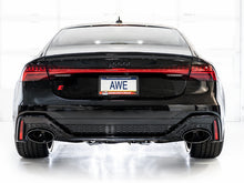 Cargar imagen en el visor de la galería, AWE Tuning 21-23 Audi C8 RS6/RS7 SwitchPath Cat-back Exhaust - Diamond Black Tips