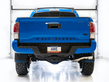 Cargar imagen en el visor de la galería, AWE 16-22 Toyota Tacoma 0FG Catback Exhaust w/ BashGuard - Dual Chrome Silver Tips