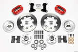 Wilwood Dynapro Dust-Boot Front Kit 12.19in Red 74-80 Pinto/Mustang II Disc Spindle only