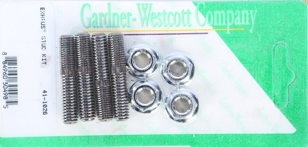 Gardnerwestcott Exhaust Stud KIT 4/PK (41-1026)