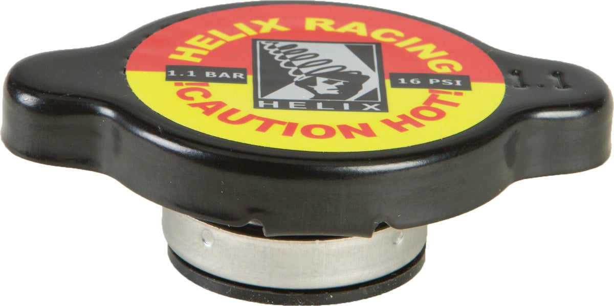 Helix Radiator CAP Black 16 PSI (212-1112)