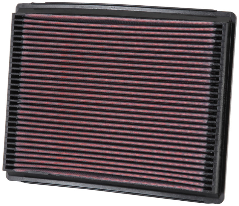 K&N 33-2015 Replacement Air Filter — Fits 86-02 Ford Mustang/Thunderbird, Lincoln Mark VII, Mercury Capri/Cougar 3.8/4.0/5.0L