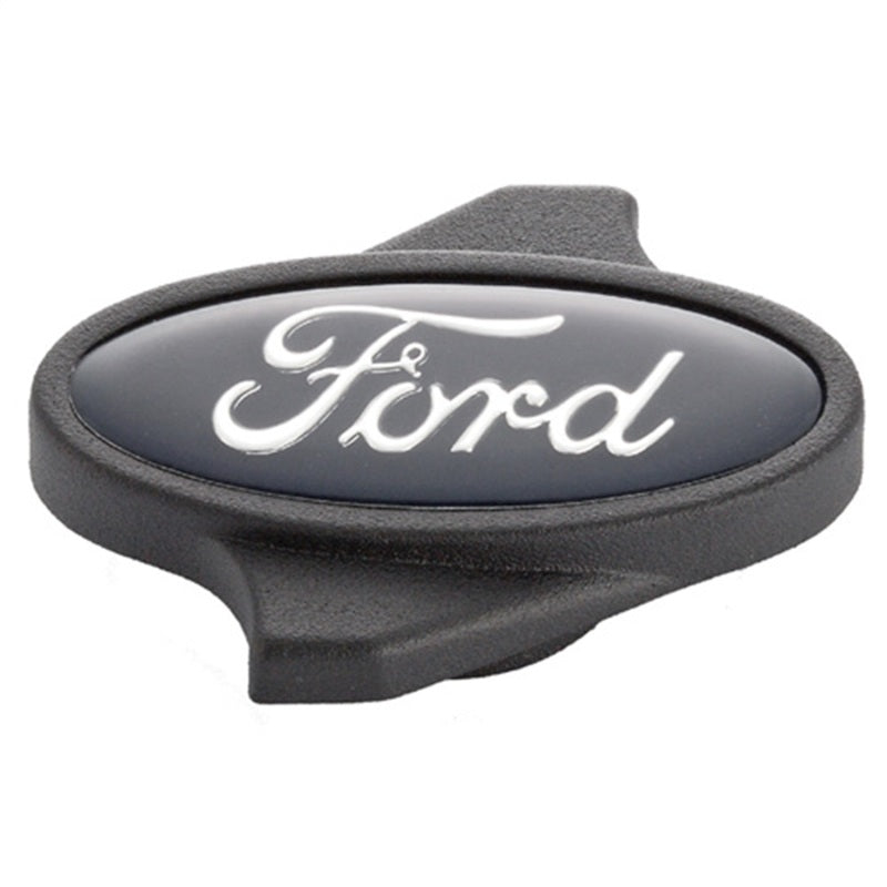 Ford Racing Black Ford Logo Air Cleaner Nut — Universal Fit