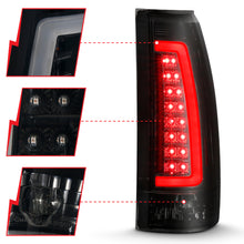 Cargar imagen en el visor de la galería, ANZO 1999-2000 Cadillac Escalade LED Taillights Black Housing Smoke Lens Pair