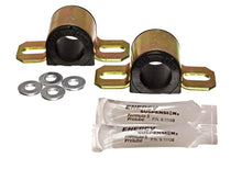 Cargar imagen en el visor de la galería, Energy Suspension 86-91 Mazda RX7 Black 24mm Front Sway Bar Bushings