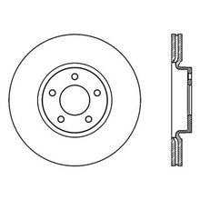 Cargar imagen en el visor de la galería, StopTech Power Slot 07-09 Mazdaspeed3 Slotted Left Front Rotor