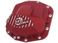 Cargar imagen en el visor de la galería, aFe Power Pro Series Front Differential Cover Red w/Machined Fins 18-19 Jeep JL (Dana M210)