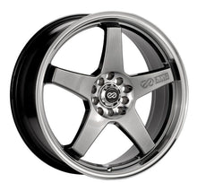 Cargar imagen en el visor de la galería, Enkei EV5 18x7.5 5x100/114.3 45mm Offset Hyper Black Wheel