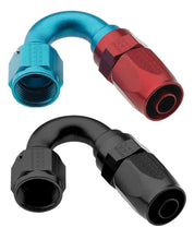 Cargar imagen en el visor de la galería, Fragola -6AN x 150 Degree Pro-Flow Hose End - Black