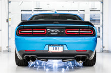 Cargar imagen en el visor de la galería, AWE Tuning 2015+ Dodge Challenger 6.4L/6.2L Non-Resonated Touring Edition Exhaust - Quad Black Tips