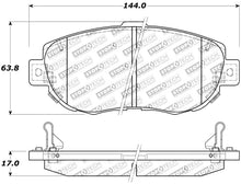 Cargar imagen en el visor de la galería, StopTech Performance 00-05 Lexus IS 250/300/350 / 02-09 SC 300/400/430 Front Brake Pads