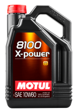 Cargar imagen en el visor de la galería, Motul 5L Synthetic Engine Oil 8100 10W60 X-Power