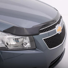 Load image into Gallery viewer, AVS 14-18 Chevy Impala (Fascia Mount) Aeroskin Low Profile Acrylic Hood Shield - Smoke