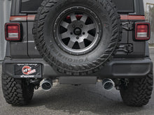 Cargar imagen en el visor de la galería, aFe Rebel Series 409 Stainless Steel Cat-Back Exhaust 18-21 Jeep Wrangler JL 2.0L (t) - Black Tip