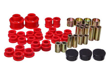 Cargar imagen en el visor de la galería, Energy Suspension 05-09 Subaru Legacy Rear Control Arm Bushing Set - Red