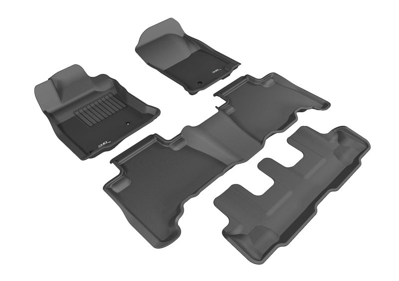 3D MAXpider 10-12 Toyota 4Runner Kagu Black Full Set (Hook)