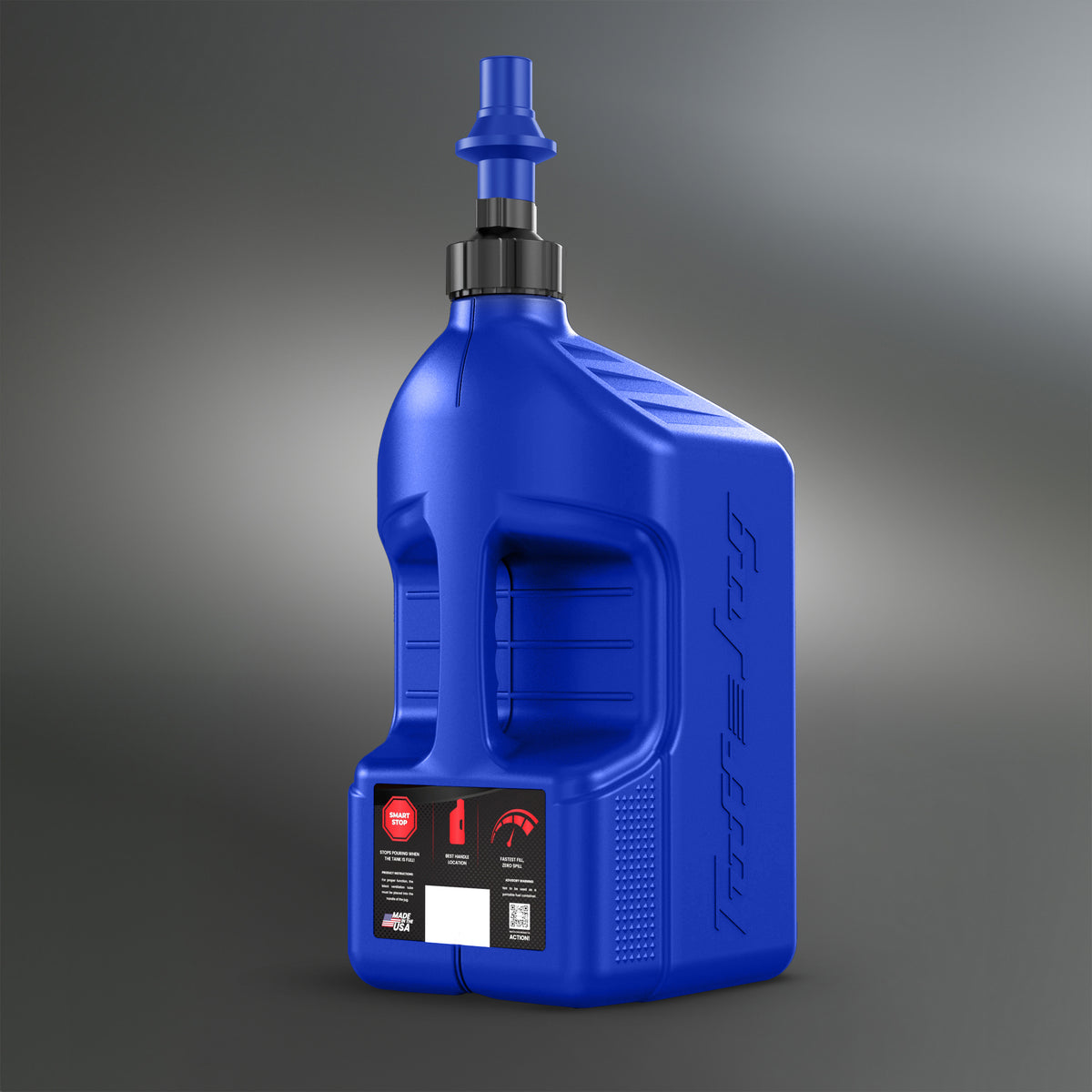 Tuff JUG Utility Container Blue w/ Blue CAP 5 GAL (BUBRVS20)