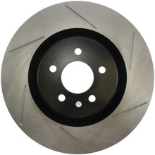 Cargar imagen en el visor de la galería, StopTech Power Slot 07-10 Ford Mustang Shelby Front Left Slotted Rotor