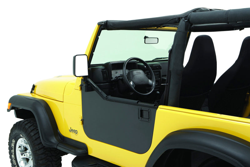 Bestop Element Panels - Black — Fits '76-'86 CJ7, '87-'95 YJ, '97-'06 TJ