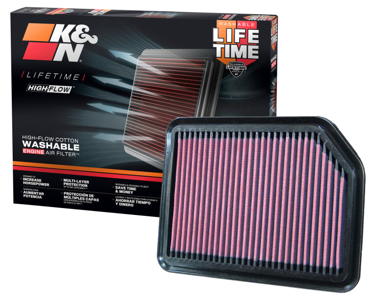 K&N Replacement Air Filter — Fits 2006-2008 Suzuki Grand Vitara