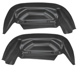 Protectores de huecos de rueda traseros negros Husky Liners para Chevy/GMC Silverado/Sierra 14-15