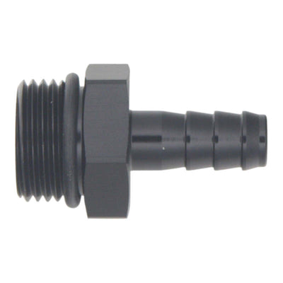 DeatschWerks 10AN ORB Male to 3/8in Triple Barb Fitting - Matte Black