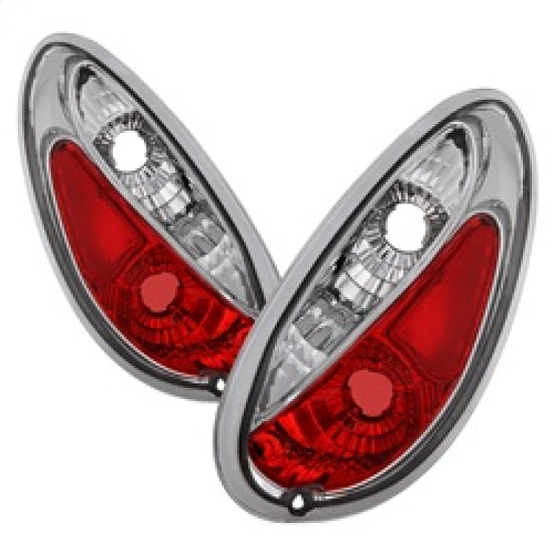 Luces traseras cromadas estilo europeo para Chrysler PT Cruiser Spyder 01-05 ALT-YD-CPT01-C