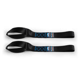 Borne Off-Road Heavy-Duty Ratchet Tie-Down Kit (2-Pack) - Black