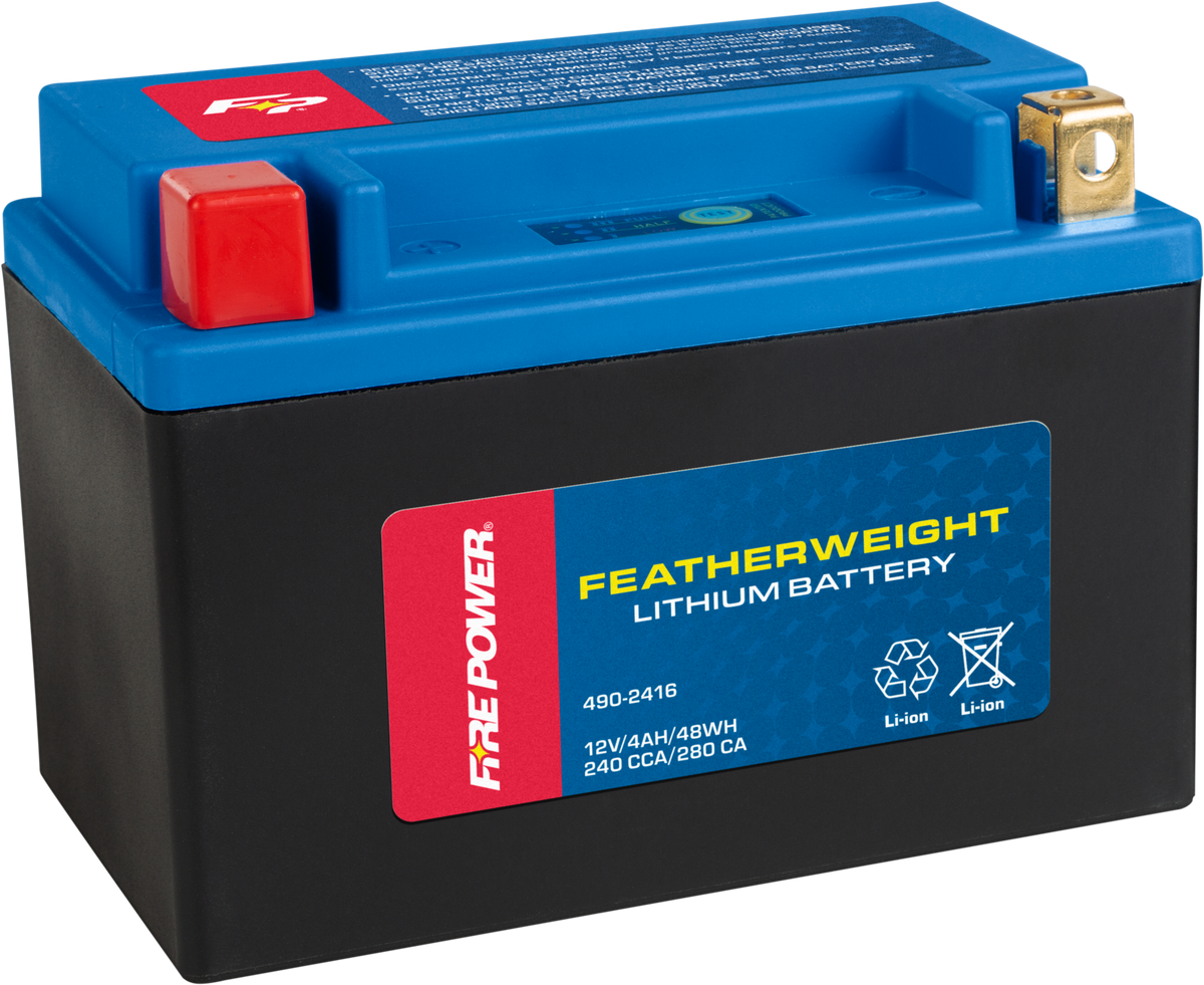 Fire Power Featherweight Lithium Battery 240 CCA 12V/48WH (HJTX14-FP-B)