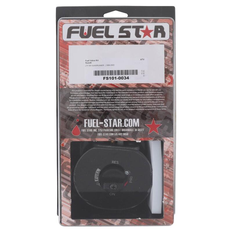 All Balls Racing All Balls Racing Fuel Valve Kit/ ea/ 1