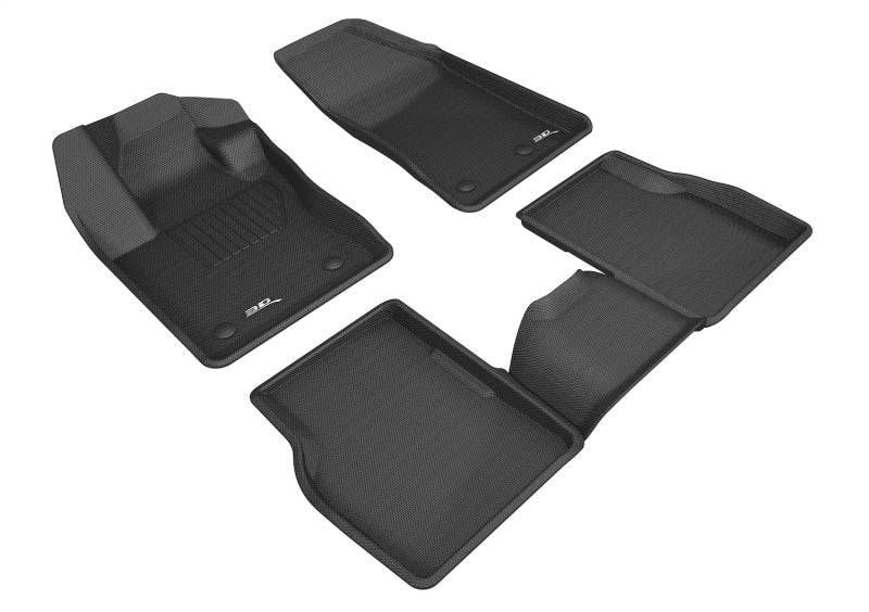 3D MAXpider 17-26 Jeep Compass Kagu Black Full Set