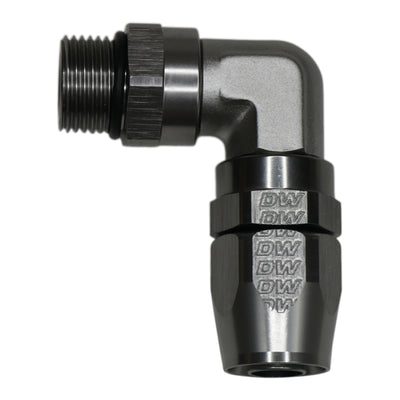 DeatschWerks 10AN ORB 90-Degree Swivel Hose End CPE - DW Titanium