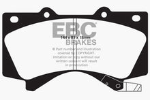 Cargar imagen en el visor de la galería, EBC 08+ Lexus LX570 5.7 Extra Duty Front Brake Pads