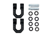 Cargar imagen en el visor de la galería, DV8 Offroad Elite Series D-Ring Shackles - Pair (Black)