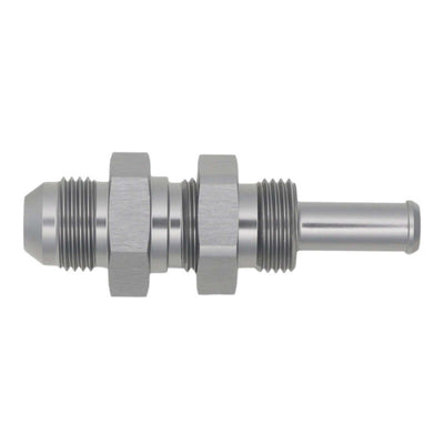 DeatschWerks 8AN Male Flare to 3/8in Hose Barb Fitting - DW Titanium