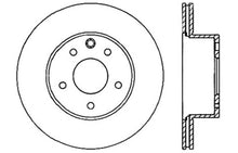 Cargar imagen en el visor de la galería, StopTech 06-07 350Z / 05-07 G35 / 06-07 G35X SportStop Slotted &amp; Drilled Rear Left Rotor