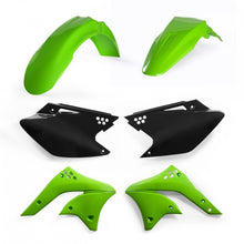 Cargar imagen en el visor de la galería, Acerbis 06-08 Kawasaki KX250F Plastic Kit - Green/Black Original 08