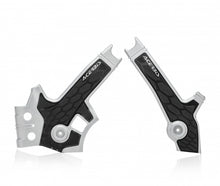 Load image into Gallery viewer, Acerbis 96+ Suzuki DR650 Frame Guards- X-Grip - Gray/Black