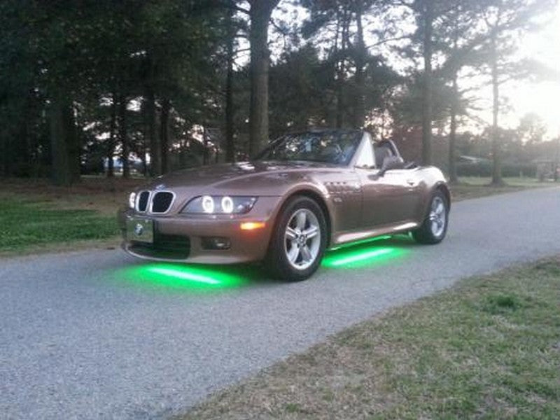 Faros delanteros de proyector Spyder BMW Z4 03-08, solo modelos Xenón/HID - Halo LED negro PRO-YD-BMWZ403-HID-BK