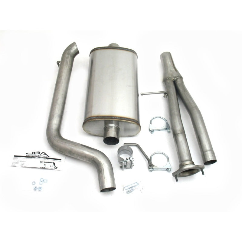 JBA 03-06 Hummer H2 6.0L 409SS Single Rear Exit Cat-Back Exhaust