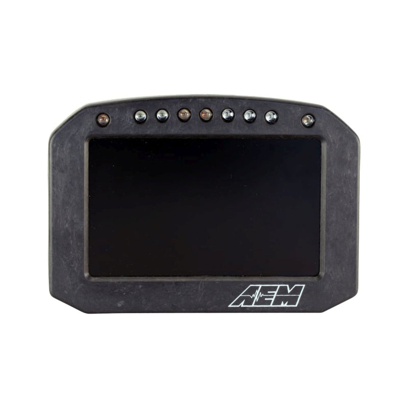 AEM CD-5G Carbon Flush Digital Dash w/ Internal GPS — AEM Gauges