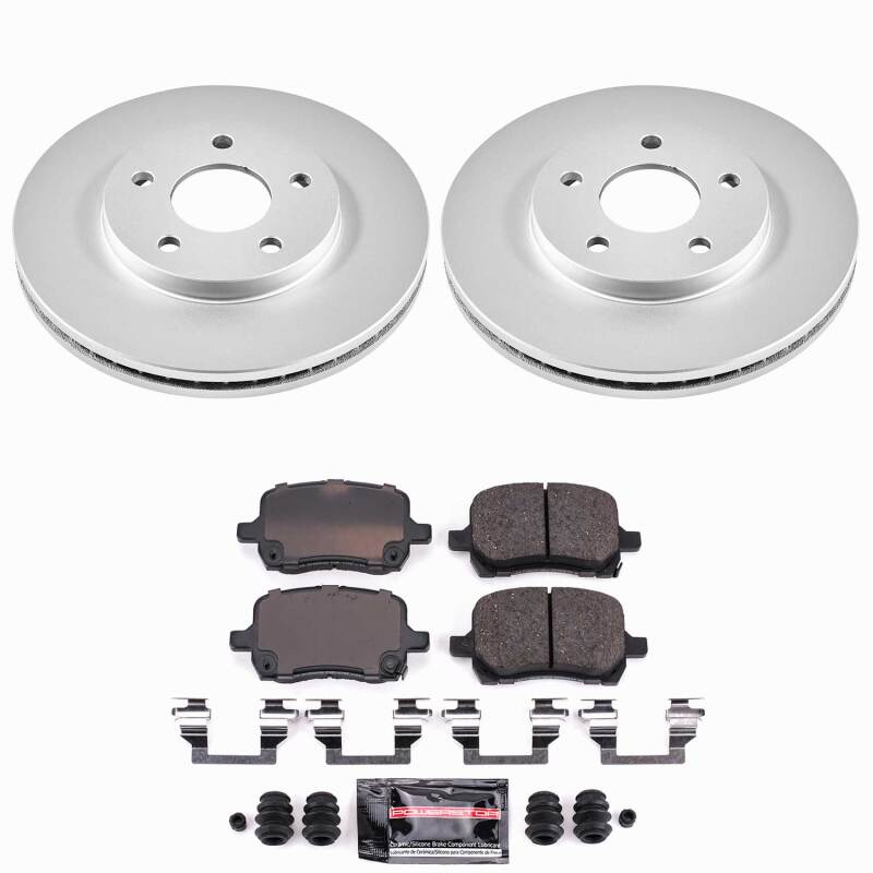 Power Stop 08-11 Chevrolet HHR Front Z23 Coated Brake Kit