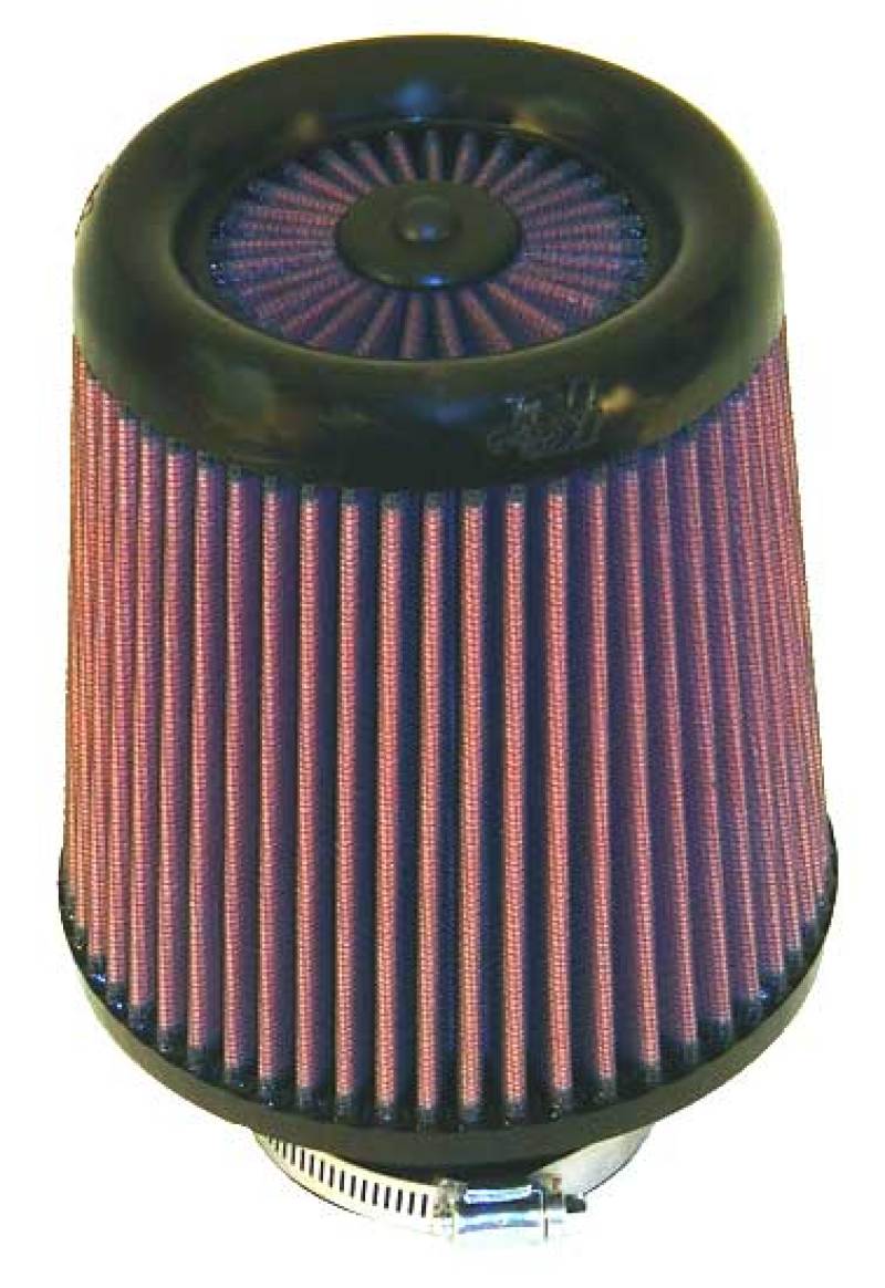 K&N X-Stream Clamp-On Air Filter - 6in Base OD x 5in Top OD x 6.5in Height x 3in Flange ID