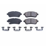 Power Stop 11-14 Mazda 2 Front Z17 Evolution Ceramic Brake Pads w/Hardware